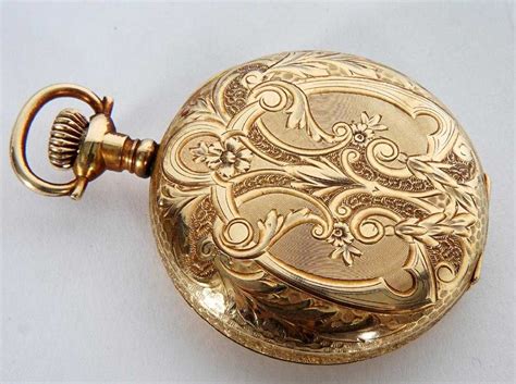 fake 14k stamp pocket watch case|solid gold pocket watch case.